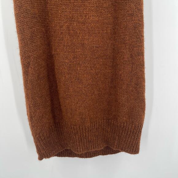 SOYER Mika Sleeveless Sweater Vest Tank Size Extra Small Alpaca Silk Copper Knit - Picture 9 of 10